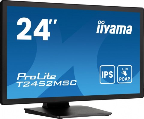 Monitor IIYAMA ProLite T2452MSC-B1AG 24 cale dotykowy IPS Full HD