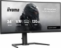Monitor IIYAMA G-Master GCB3482WQSU-B1 34 cal 120Hz zakrzywiony VA UWQHD