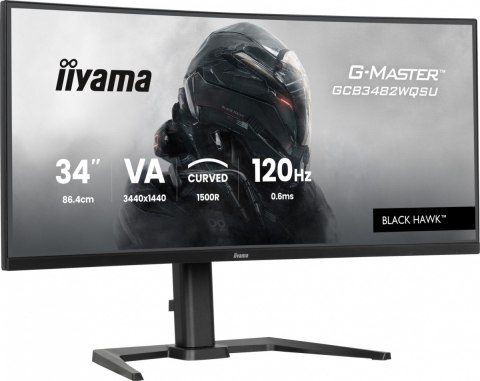Monitor IIYAMA G-Master GCB3482WQSU-B1 34 cal 120Hz zakrzywiony VA UWQHD