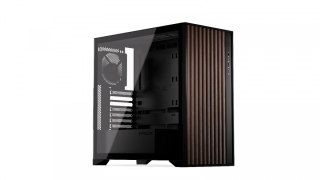 Obudowa Krux Palum Midi Tower elegancka z drewnianymi elementami