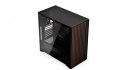 Obudowa Krux Palum Midi Tower elegancka z drewnianymi elementami