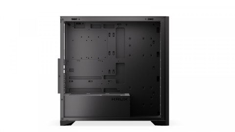 Obudowa Krux Palum Midi Tower elegancka z drewnianymi elementami