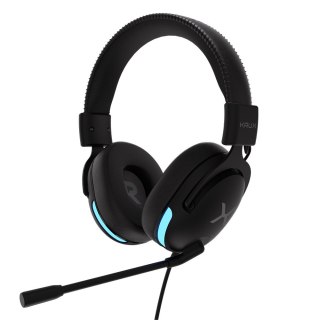 Słuchawki Krux Crave RGB kompaktowe gamingowe z mikrofonem