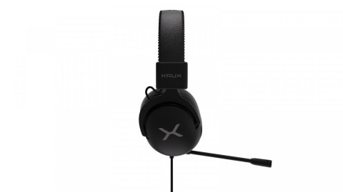 Słuchawki Krux Crave RGB kompaktowe gamingowe z mikrofonem