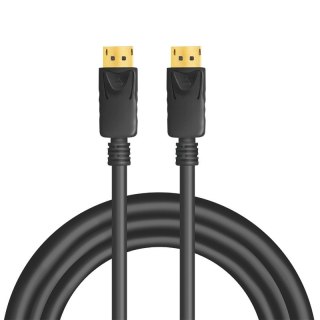 LogiLink Kabel DisplayPort 8K 60Hz 4K 120Hz 5m Czarny ultra szybki
