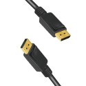 LogiLink Kabel DisplayPort 8K 60Hz 4K 120Hz 5m Czarny ultra szybki