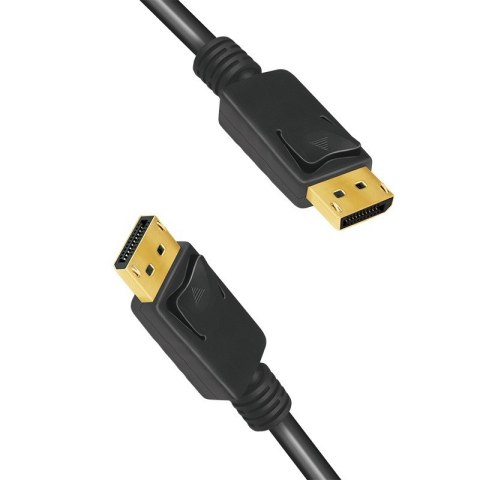 LogiLink Kabel DisplayPort 8K 60Hz 4K 120Hz 5m Czarny ultra szybki