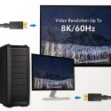 LogiLink Kabel DisplayPort 8K 60Hz 4K 120Hz 5m Czarny ultra szybki