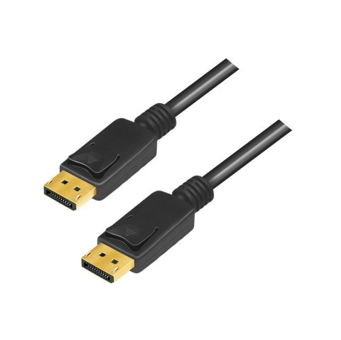 LogiLink Kabel DisplayPort 8K 60Hz 4K 120Hz 5m Czarny ultra szybki