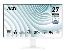 MSI Monitor PRO MP273AW 27 cali LED FHD 100Hz biały z głośnikami