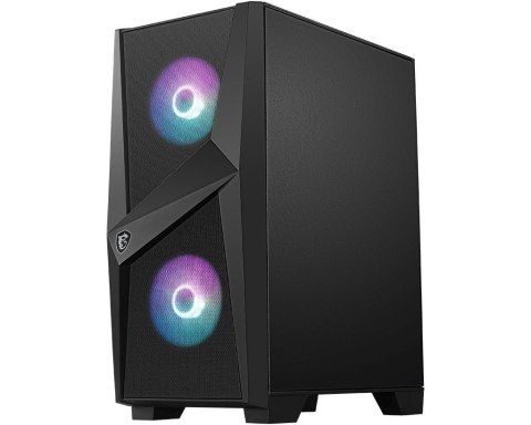 Obudowa MSI MAG FORGE 100R ARGB FAN Midi Tower z hartowanym szkłem