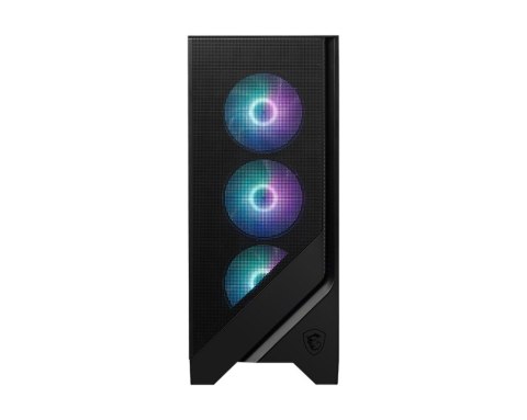 Obudowa MSI MAG FORGE 321R AIR FLOW czarna z hartowanym szkłem ARGB