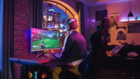 Monitor Philips 27M2C5501 27 cali Curved VA 180Hz HDMI 2x DP Ambiglow