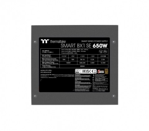 Zasilacz Thermaltake Smart BX1 SE 650W 80+ Bronze wydajny
