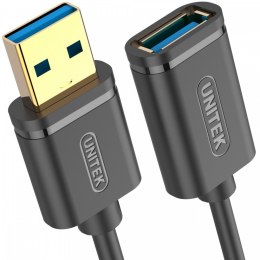 Przedłużacz USB 3.0 Unitek 1m AM-AF wydajny kabel do komputera