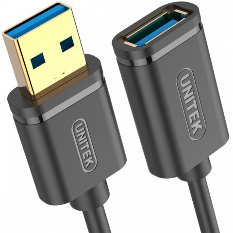 Przedłużacz USB 3.0 Unitek 1m AM-AF wydajny kabel do komputera