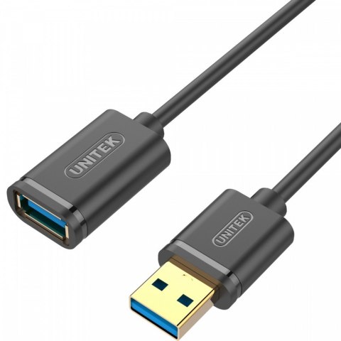 Przedłużacz USB 3.0 Unitek 1m AM-AF wydajny kabel do komputera