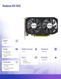 Karta graficzna AFOX Radeon RX 560 4GB GDDR5 wydajna do gier
