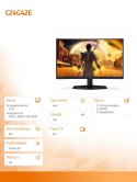Monitor AOC C24G42E 24 FHD 180Hz zakrzywiony VA z HDMI i głośnikami