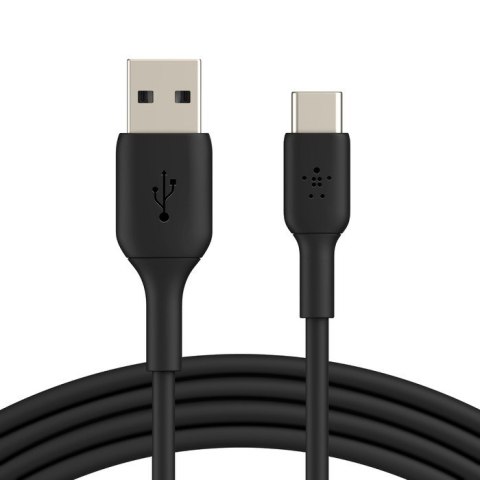 Belkin Kabel BoostCharge USB-A USB-C 2m czarny uniwersalny kabel