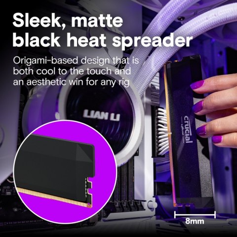 Pamięć Crucial DDR5 Pro OC 32GB 6000MHz niskie opóźnienie z radiatorem
