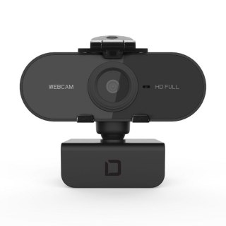 Kamera DICOTA PRO Plus Full HD czarna z szerokim kątem 110°