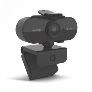 Kamera DICOTA PRO Plus Full HD czarna z szerokim kątem 110°