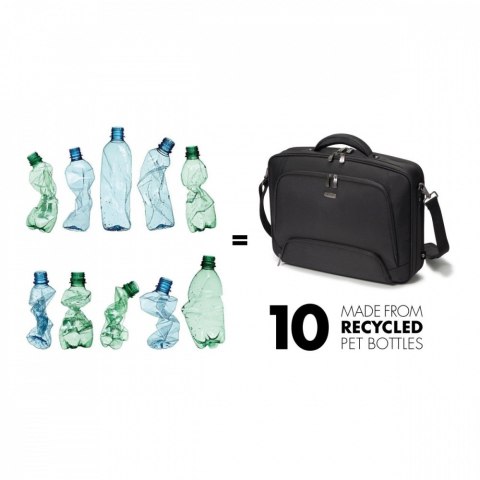 Torba DICOTA Eco Multi PRO 13-15.6 czarna wygodna ekologiczna