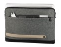 Etui Hama Terra 13.3 szare wodoodporne ekologiczne torba na laptopa