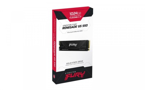 Dysk SSD Kingston FURY Renegade G5 1TB PCIe 5.0 M.2 14200MB/s wydajny