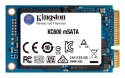 Kingston Dysk SSD SKC600 512GB mSATA szybki 550MB/s z zabezpieczeniami