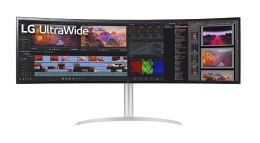 Monitor LG Electronics 49WQ95C-W 49 cali UltraWide Dual QHD 144Hz