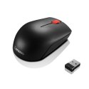 Mysz bezprzewodowa Lenovo Essential Compact 4Y50R20864 czarna biurowa z optycznym sensorem