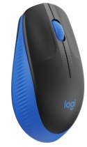 Logitech M190 mysz bezprzewodowa komfortowa do biura niebieska