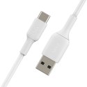 Kabel Belkin BoostCharge USB-A/USB-C 1m biały do laptopa i smartfona