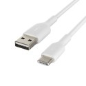 Kabel Belkin BoostCharge USB-A/USB-C 1m biały do laptopa i smartfona