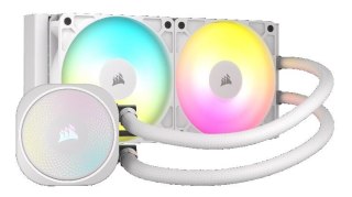 Chłodzenie CPU Corsair NAUTILUS 240 ARGB 240 mm białe wydajne