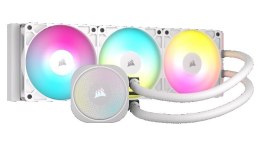 Chłodzenie CPU Corsair NAUTILUS 360 ARGB 360 mm białe wydajne