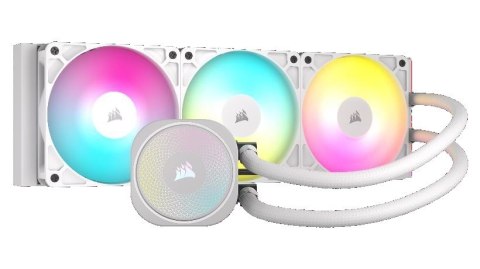 Chłodzenie CPU Corsair NAUTILUS 360 ARGB 360 mm białe wydajne