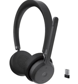 Słuchawki Lenovo Wireless VoIP Teams nauszne z redukcją szumów