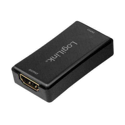 Repeater HDMI LogiLink 4K 60HZ 25m adapter czarny z HDCP 2.2