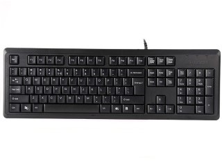 Klawiatura A4 Tech KR-92 USB elegancka ultra-płaska z funkcją ochrony