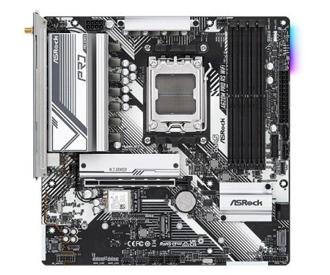 Płyta główna ASRock A620M PRO RS WIFI AM5 DDR5 mATX z HDMI i DP