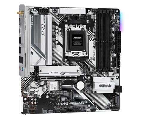 Płyta główna ASRock A620M PRO RS WIFI AM5 DDR5 mATX z HDMI i DP