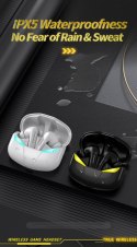 Słuchawki AWEI T35 Bluetooth 5.0 TWS czarne dla graczy z etui