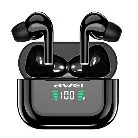 AWEI Słuchawki Bluetooth 5.1 T29P TWS wodoodporne z redukcją szumów