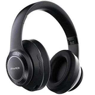 AWEI A300BL słuchawki stereo Bluetooth nauszne czarne gamingowe z RGB