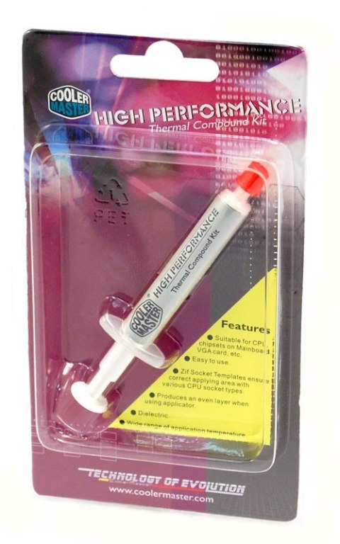Pasta termoprzewodząca Cooler Master 2.0g wysoka jakość do CPU i VGA