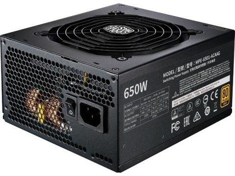 Zasilacz Cooler Master MWE Gold V2 650W 80+ Gold modularny cichy