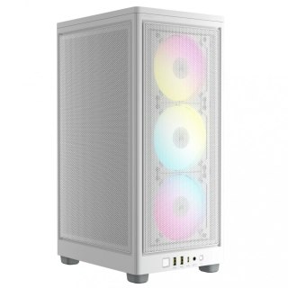 Obudowa Corsair 2000D AIRFLOW RGB Mini-ITX biała wydajna